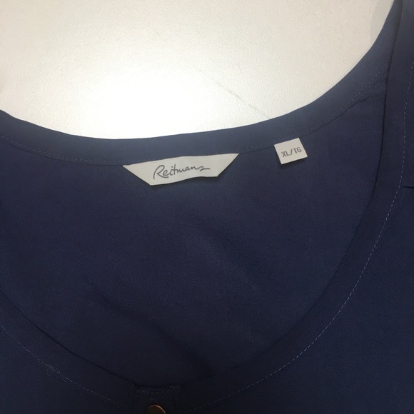 Reitmans blouse blue XL - Picture 3 of 3